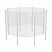 Picture that highlights the Enclosure poles on ACON Standard enclosure, Grey