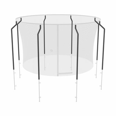 A picture that highlights the positions of the Foam Tubes on ACON Premium Enclosure