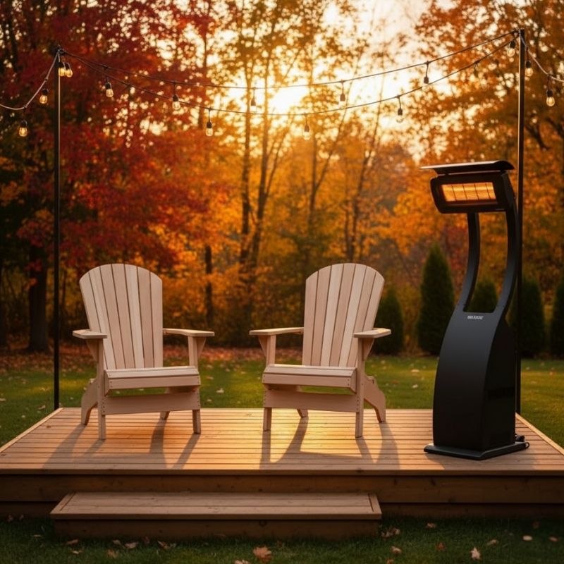 Folding Muskoka Portable Comfort Bundle