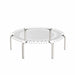 ACON FIT Trampoline with white frame legs