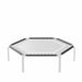 ACON FIT Hexagon trampoline with black frame tube