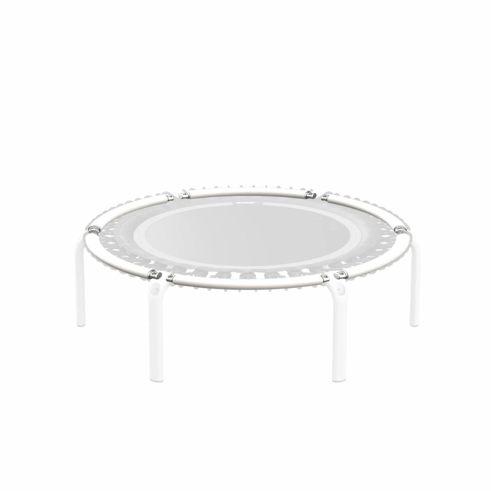 ACON FIT Round Trampoline with white frame tubes