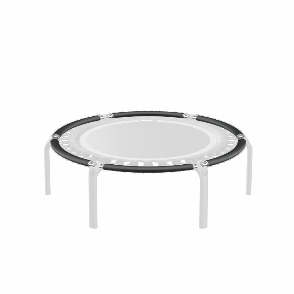 ACON FIT Round Trampoline with black frame tubes