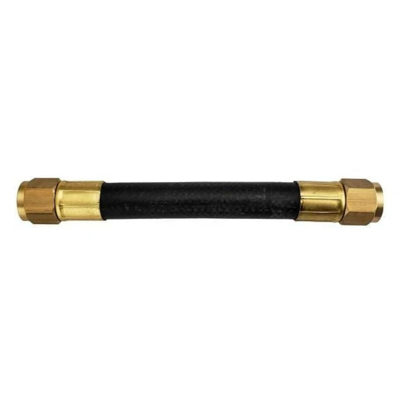 Gas Hose 6" Long For Platinum & Tungsten US - Clean Close Up View