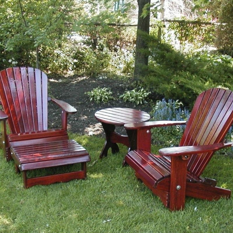 Treated Dark Clear Cedar Grand Adirondack Chair www.thebestadirondackchair.com