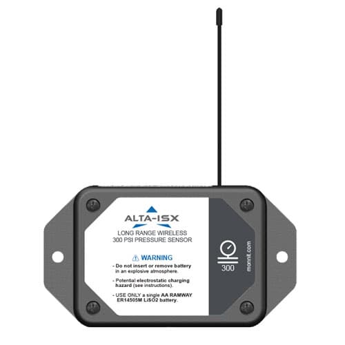 ALTA 900 MHz AA - Intrinsically Safe - Pressure Sensor, 300 PSIG
