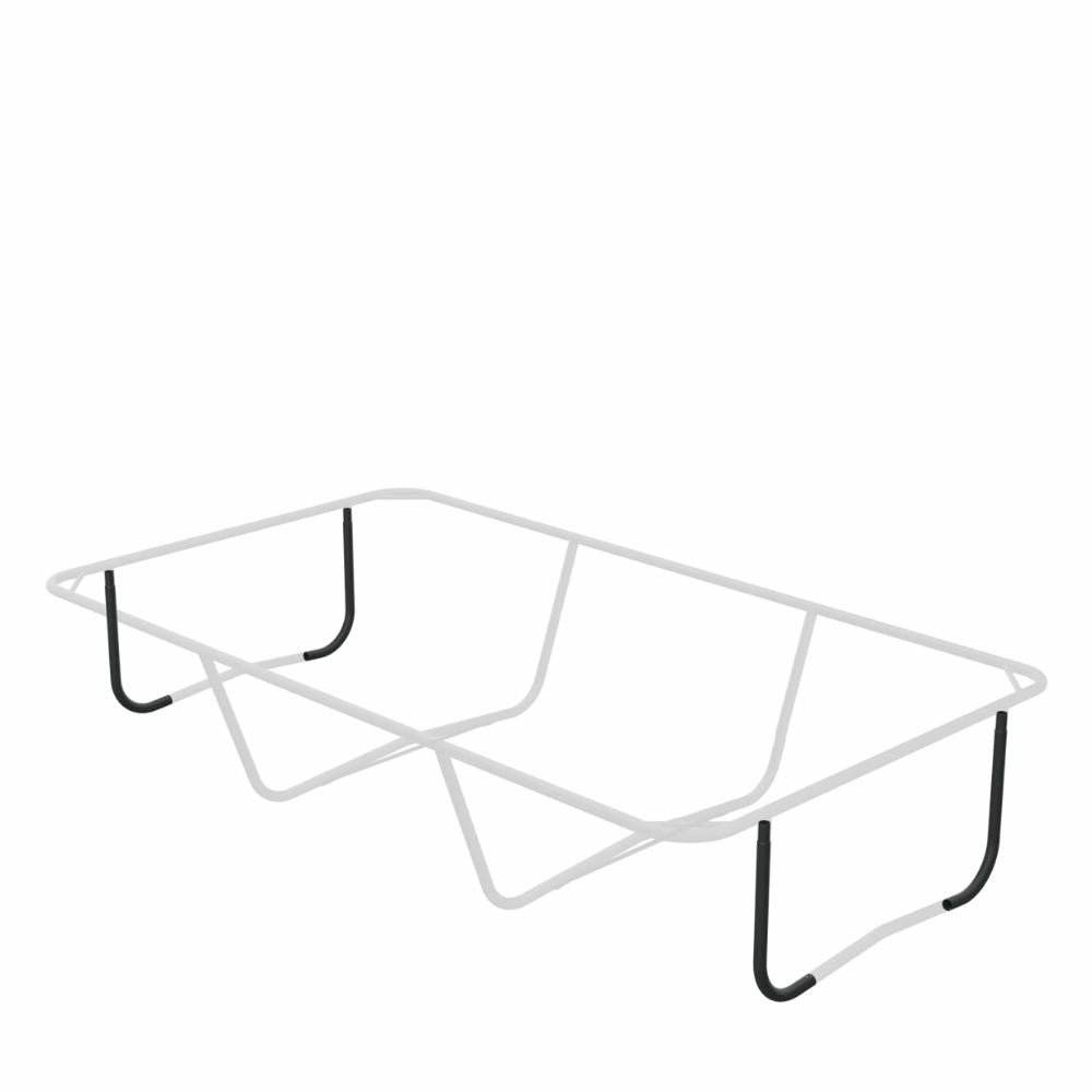 Positions of the L-tubes for end legs on the ACON Air 16 Sport HD Trampoline
