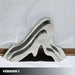 Mountain Range Silver Abstract Steel Sculptures - Version 1 indoor set up