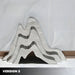 Mountain Range Silver Abstract Steel Sculptures - Version 2 indoor set up
