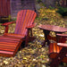 adirondack chairs with adirondack table