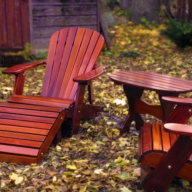 adirondack chairs with adirondack table