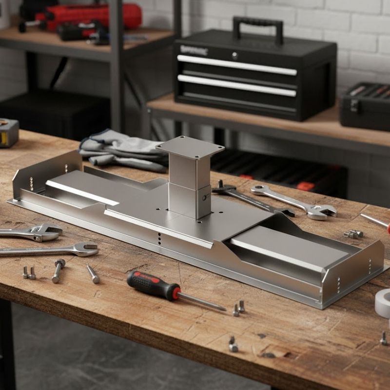 Platinum Electric Wall Bracket & Covers Set - On the table 