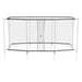 16 HD Replacement Safety Net for Rectangular Trampolines Enclosure on a white background