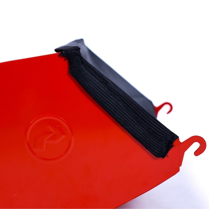 Rolux X20 Clip Catcher Net - clean side view with red box