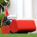 X25 Rolux Reel Mower in Red with Grass Catcher