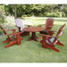 Royal Picnic Set for 4 - Glossy finish outdoor with grass and trees
