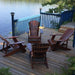 Reclining Adirondack chairs set