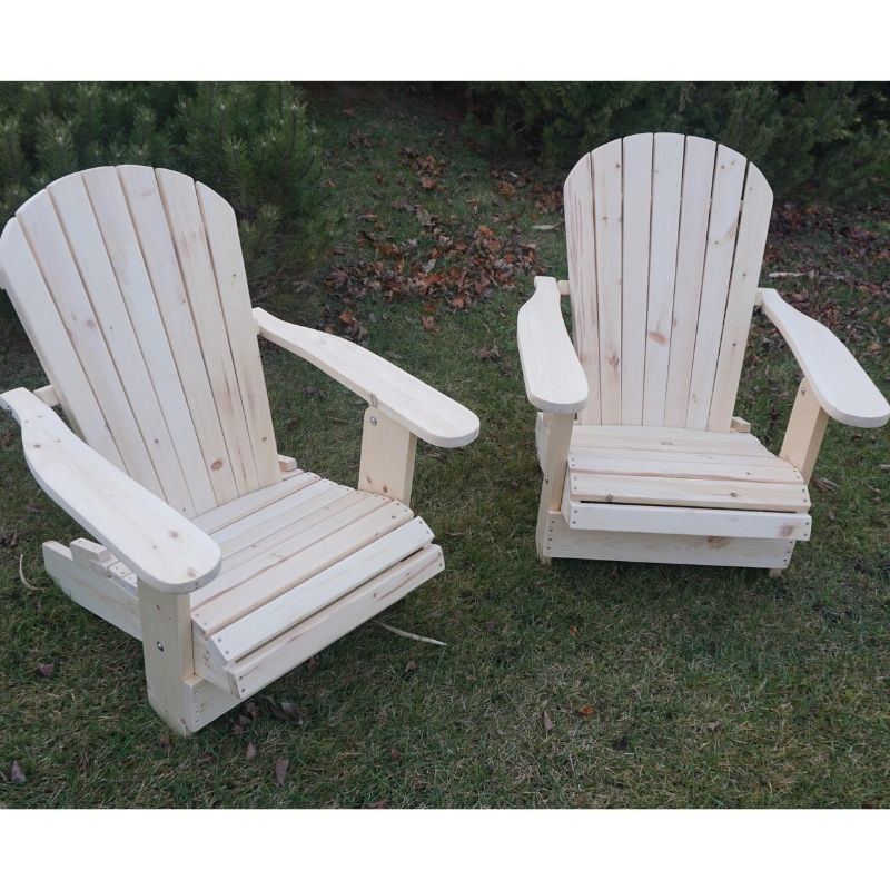 Reclining adirondack chairs