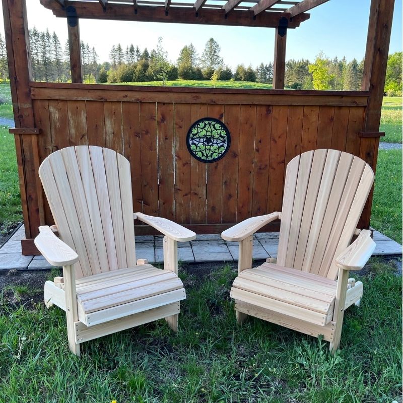 Royal Upright Adirondack Chair, Easiest To Get In And Out Of, Partial Kit (Large)