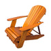 Reclining adirondack chair