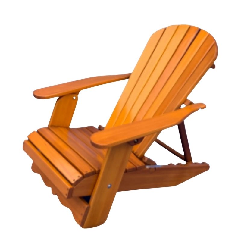 Reclining adirondack chair