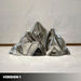 Summit Abstract Steel Mountain Sculpture version 1