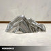 Summit Abstract Steel Mountain Sculpture version 2