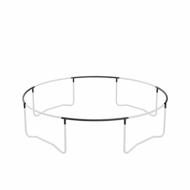 ACON Air Trampoline with Top rail with leg sockets highlighted