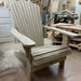 Traditional Giant in a workshop setting - poly luxe - woodgrain driftwood grey