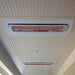 Tungsten Electric Heater, Matte White Colour, with Semi-recessed kit