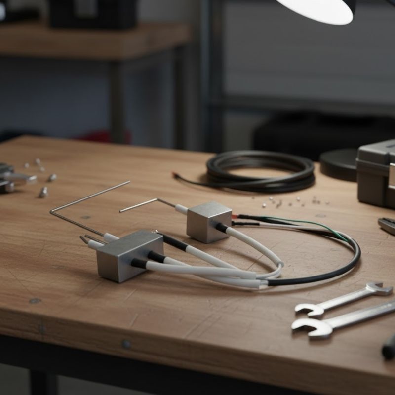 Wiring Harness For 500 Series - Close Up View On The Table