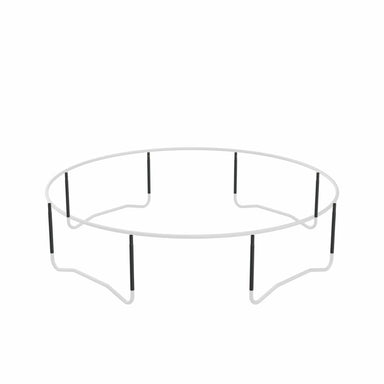 ACON trampoline frame with spare part visible