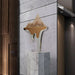 Vista Copper Abstract Steel Sculpture wall mounted
