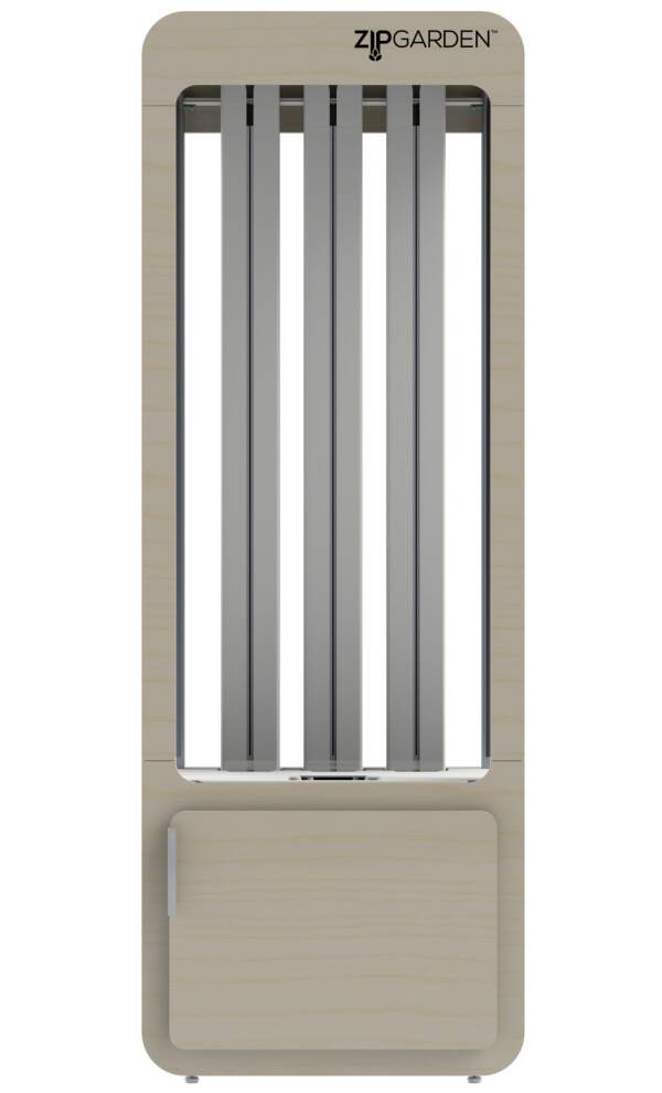 ZipGarden White Cabinet Front Empty